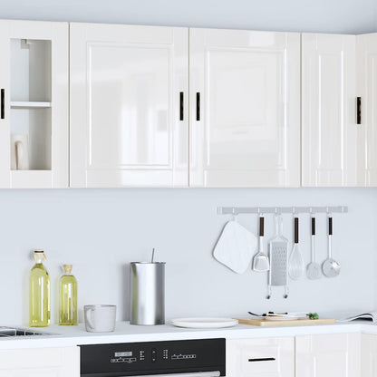 Kitchen Wall Cabinets 2 pcs "Porto" High Gloss White
