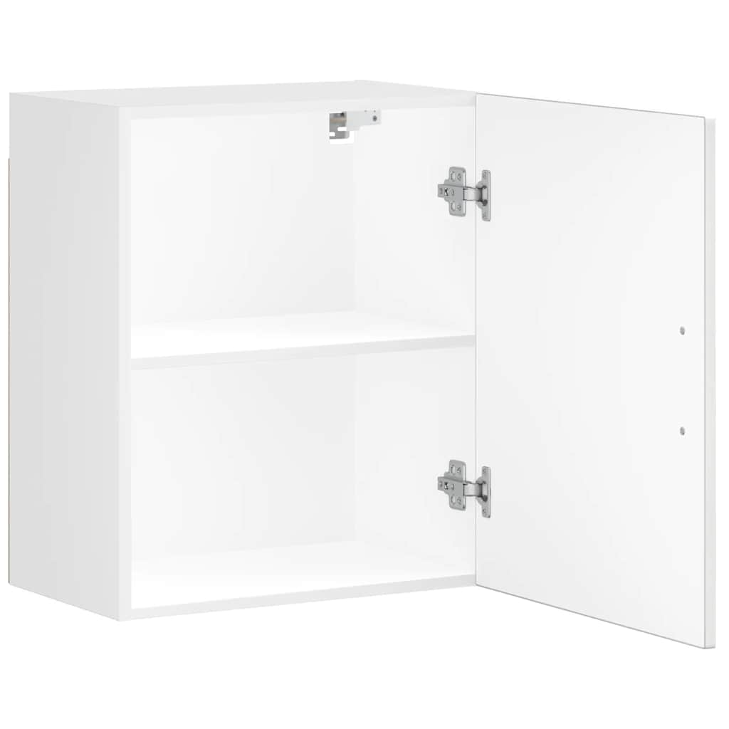 Kitchen Wall Cabinets 2 pcs Porto High Gloss White Engineered Wood
