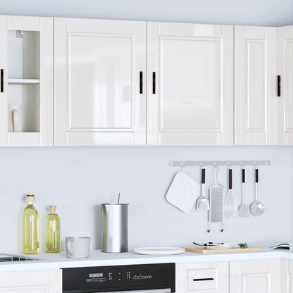 Kitchen Wall Cabinets 2 pcs "Porto" High Gloss White