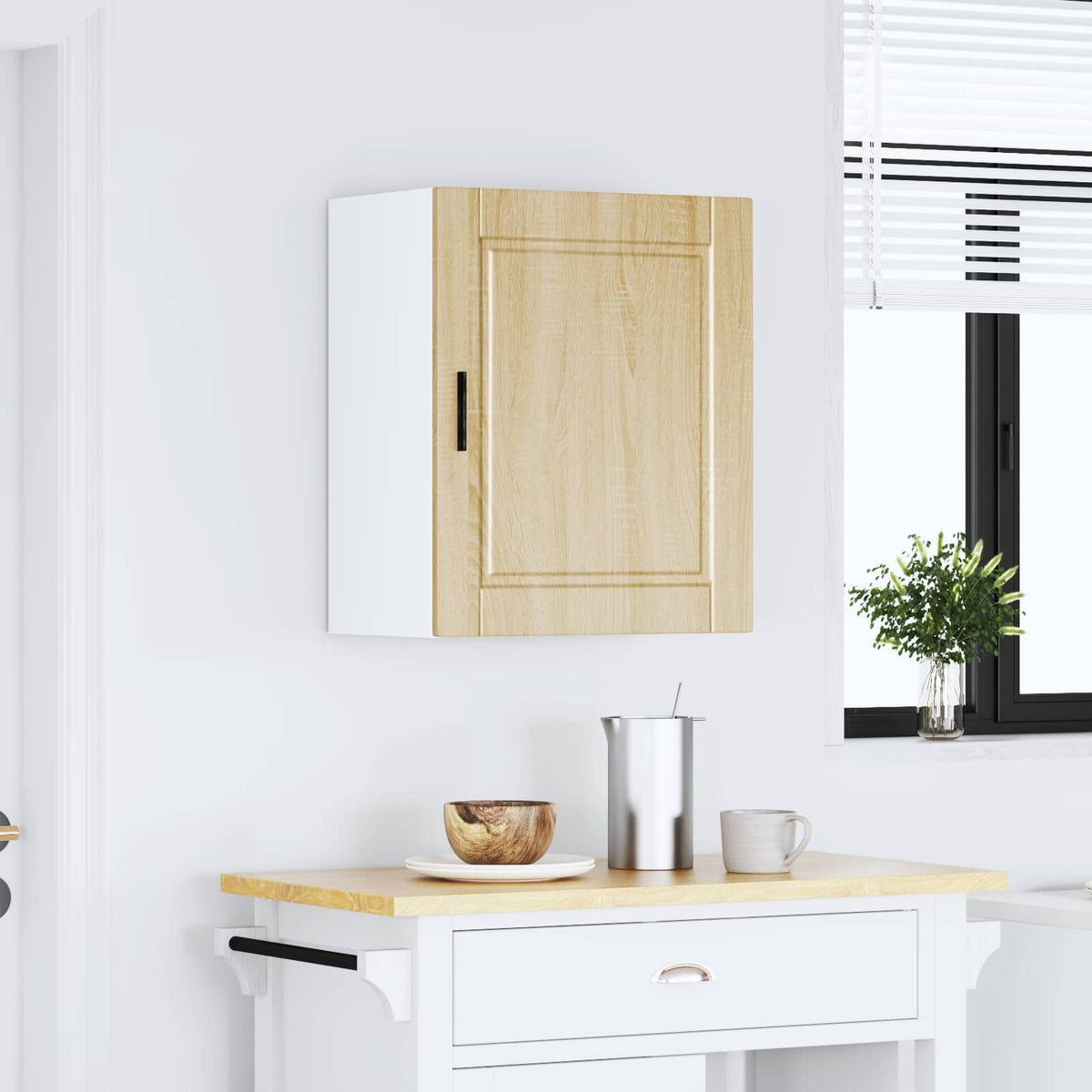 Kitchen Wall Cabinet "Porto" Sonoma Oak Engineered Wood