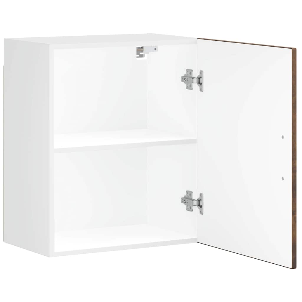 Kitchen Wall Cabinets 2 pcs "Porto" Smoked Oak Engineered Wood