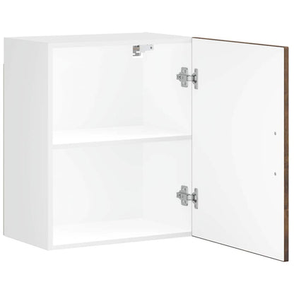 Kitchen Wall Cabinets 2 pcs "Porto" Smoked Oak Engineered Wood