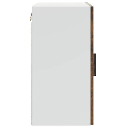 Kitchen Wall Cabinets 2 pcs "Porto" Smoked Oak Engineered Wood