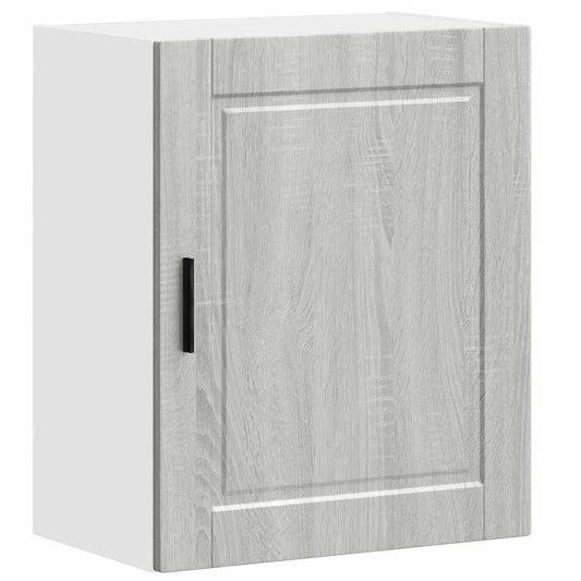 Kitchen Wall Cabinet "Porto" Grey Sonoma Engineered Wood