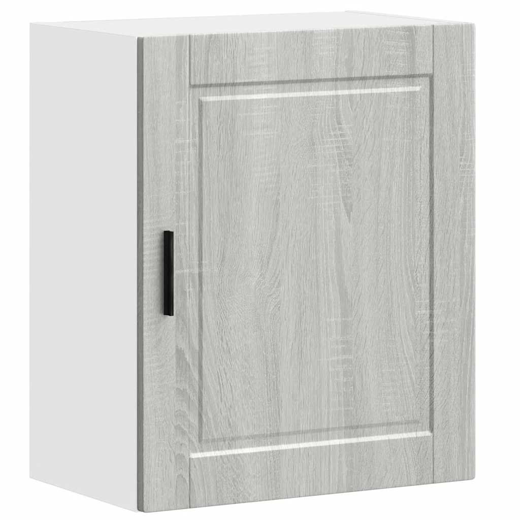 Kitchen Wall Cabinets 2 pcs Porto Grey Sonoma Engineered Wood