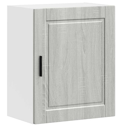 Kitchen Wall Cabinets 2 pcs "Porto" Grey Sonoma Engineered Wood