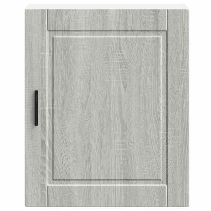 Kitchen Wall Cabinets 2 pcs "Porto" Grey Sonoma Engineered Wood