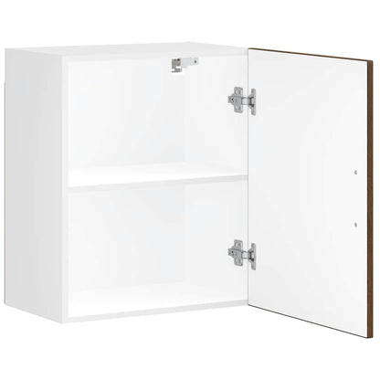 Kitchen Wall Cabinets 2 pcs Porto Brown Oak Engineered Wood