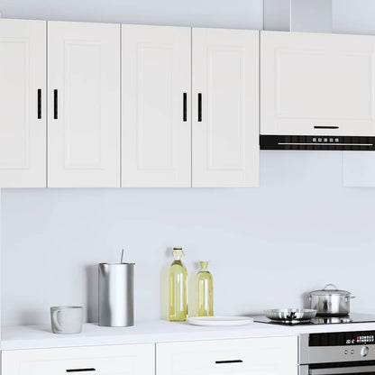 Kitchen Wall Cabinet "Porto" White Engineered Wood
