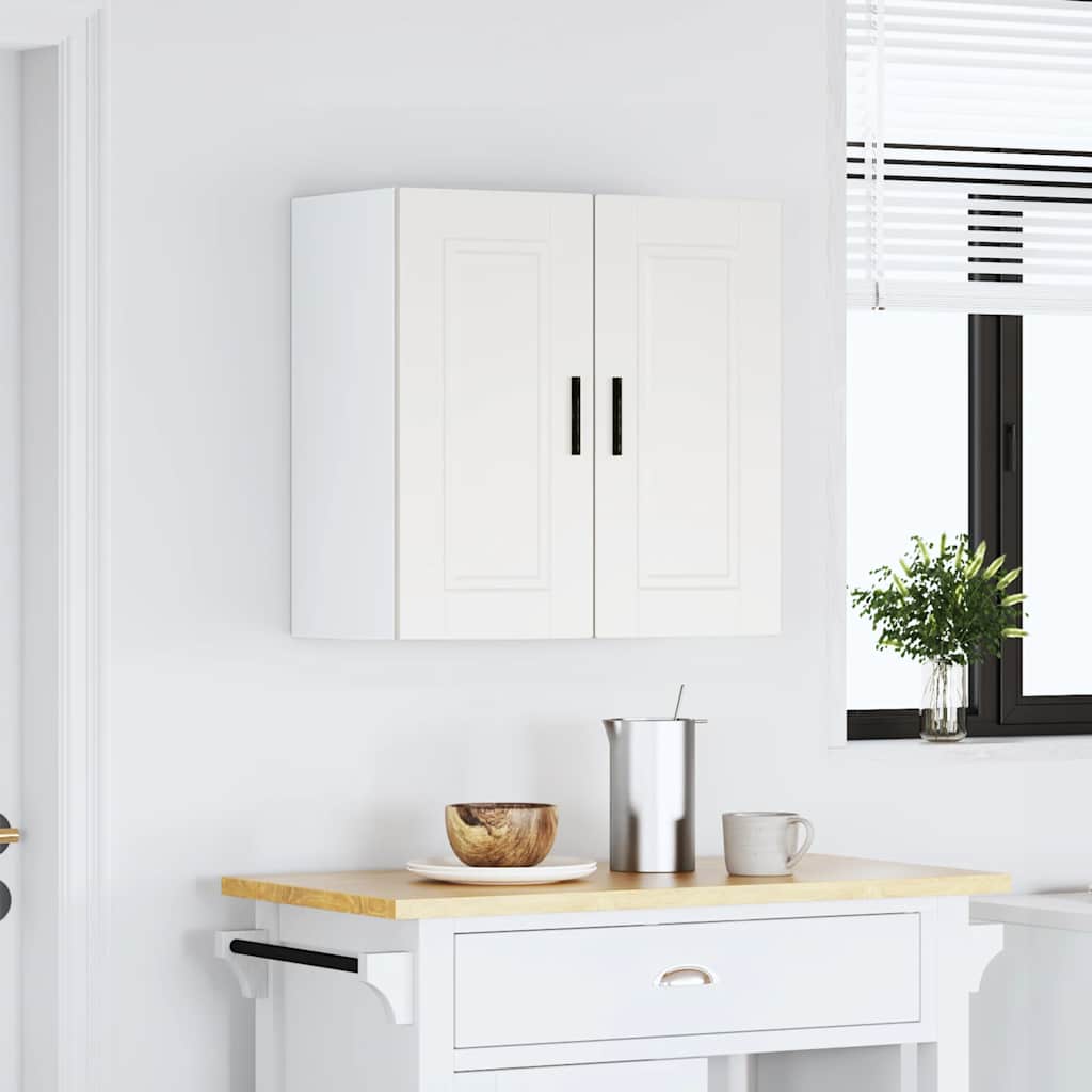 Kitchen Wall Cabinet "Porto" White Engineered Wood
