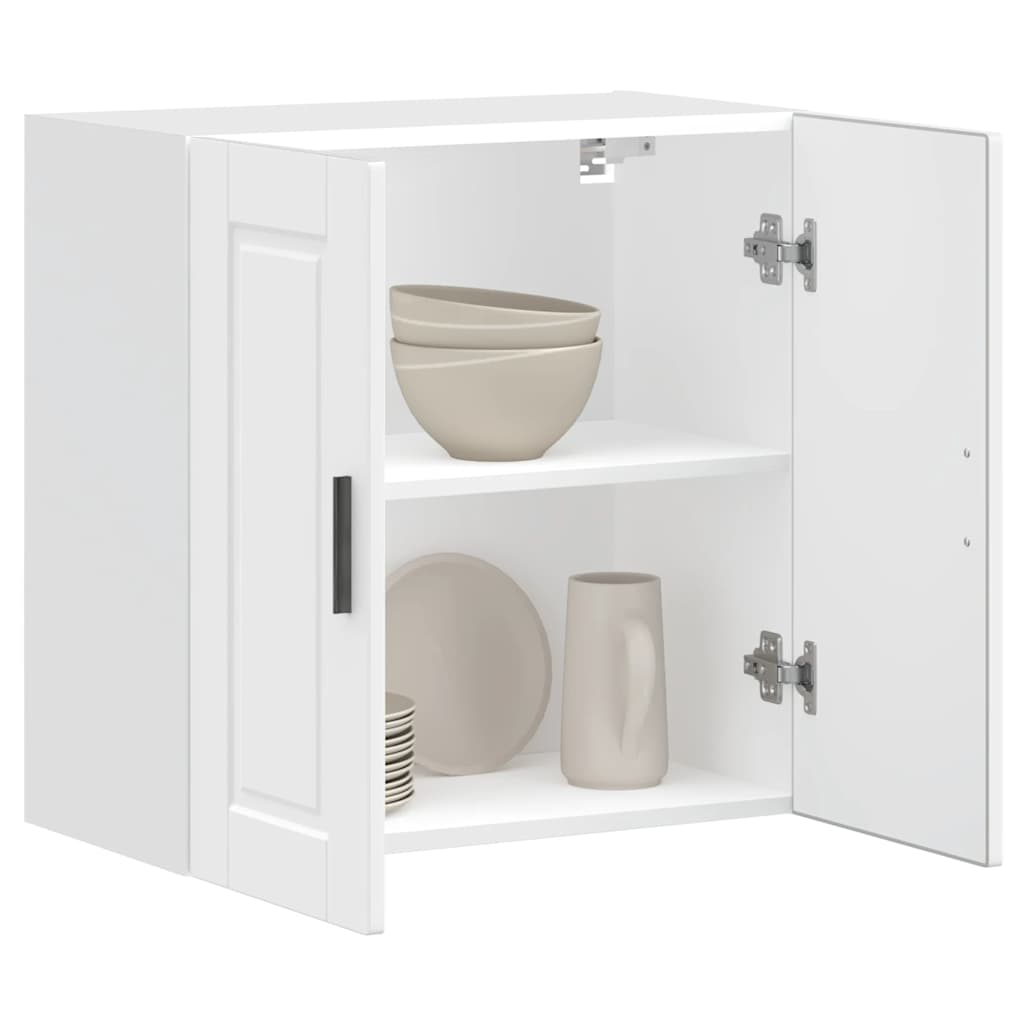 Kitchen Wall Cabinet Porto White Engineered Wood