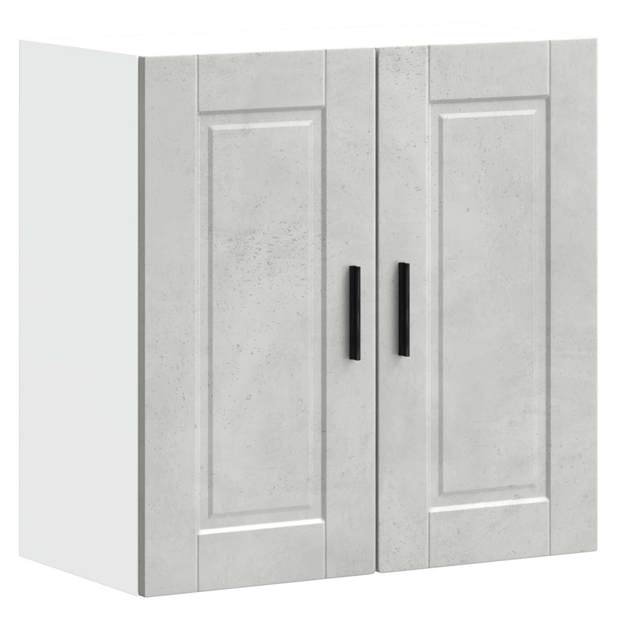Kitchen Wall Cabinet "Porto" Concrete Grey Engineered Wood