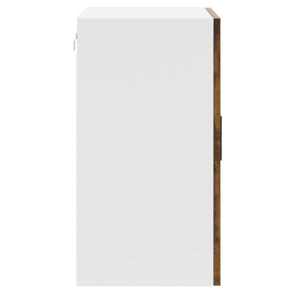 Kitchen Wall Cabinet "Porto" Smoked Oak Engineered Wood