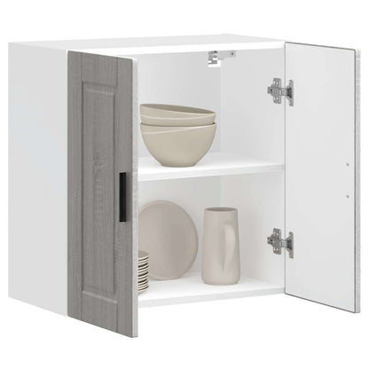 Kitchen Wall Cabinet Porto Grey Sonoma Engineered Wood