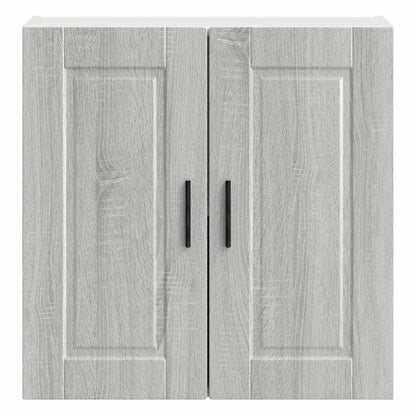 Kitchen Wall Cabinet "Porto" Grey Sonoma Engineered Wood