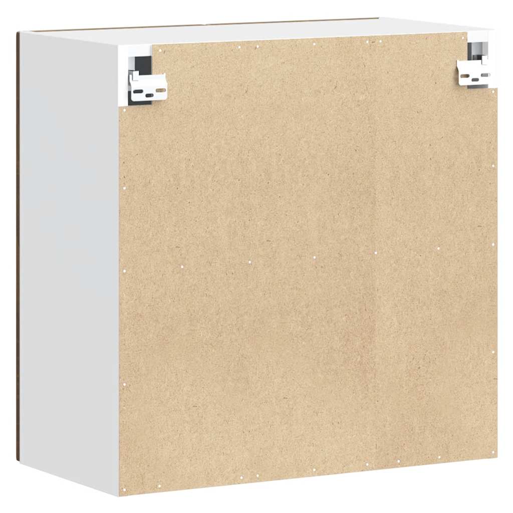 Kitchen Wall Cabinet "Porto" Brown Oak Engineered Wood