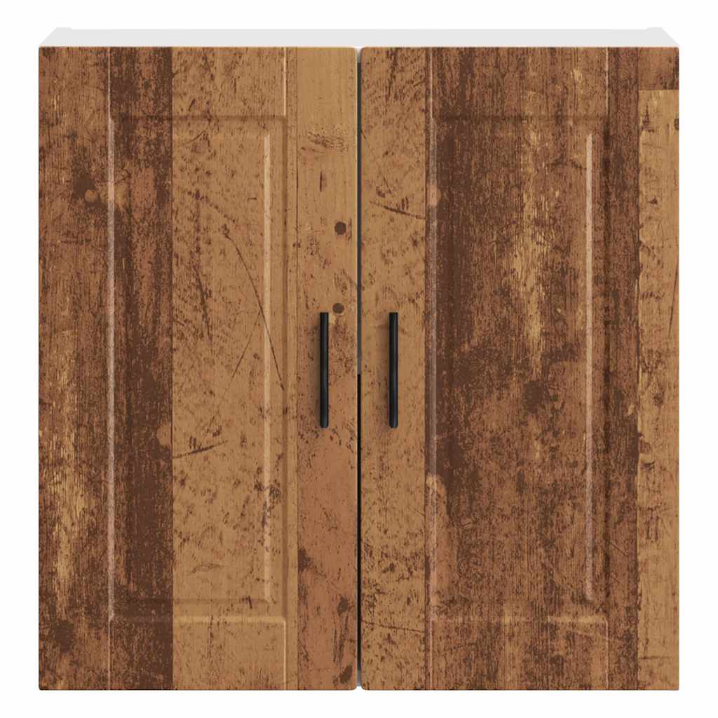 Kitchen Wall Cabinet Porto Old Wood Engineered Wood