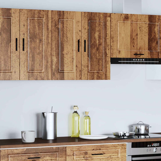 Kitchen Wall Cabinet "Porto" Old Wood Engineered Wood