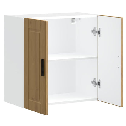 Kitchen Wall Cabinet Porto Artisan Oak Engineered Wood