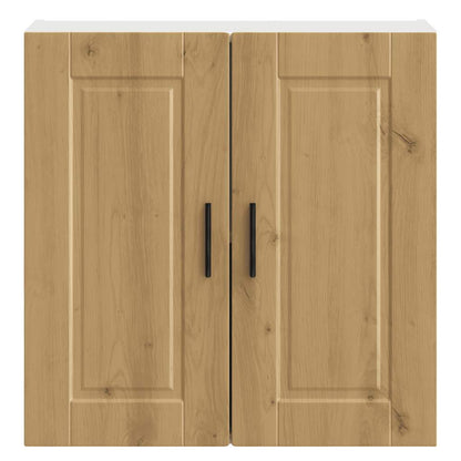 Kitchen Wall Cabinet "Porto" Artisan Oak Engineered Wood