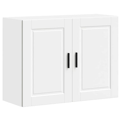 Kitchen Wall Cabinet Porto White Engineered Wood