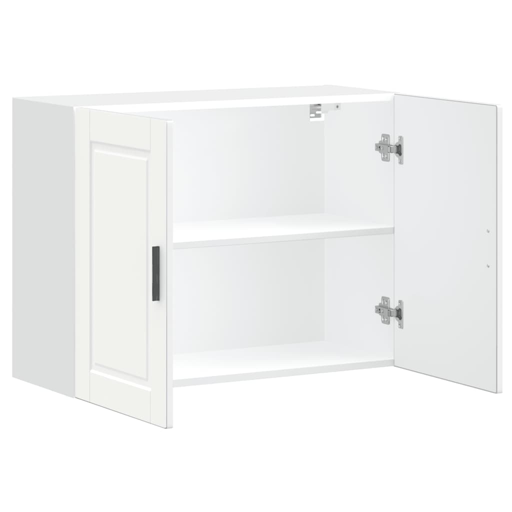 Kitchen Wall Cabinet Porto White Engineered Wood