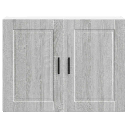Kitchen Wall Cabinet "Porto" Grey Sonoma Engineered Wood