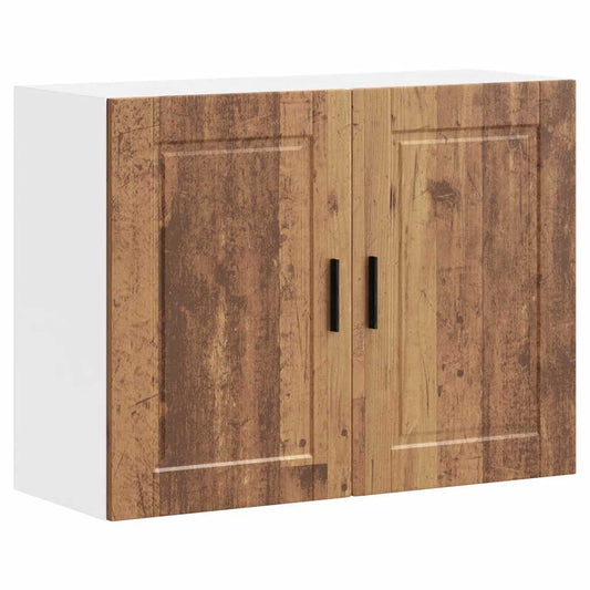 Kitchen Wall Cabinet "Porto" Old Wood Engineered Wood