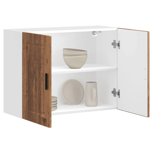 Kitchen Wall Cabinet "Porto" Old Wood Engineered Wood