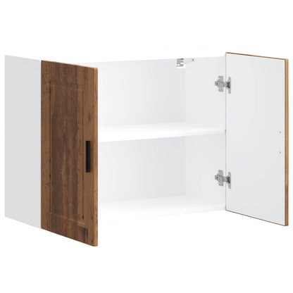 Kitchen Wall Cabinet "Porto" Old Wood Engineered Wood
