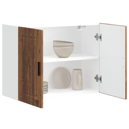 Kitchen Wall Cabinet "Porto" Old Wood Engineered Wood