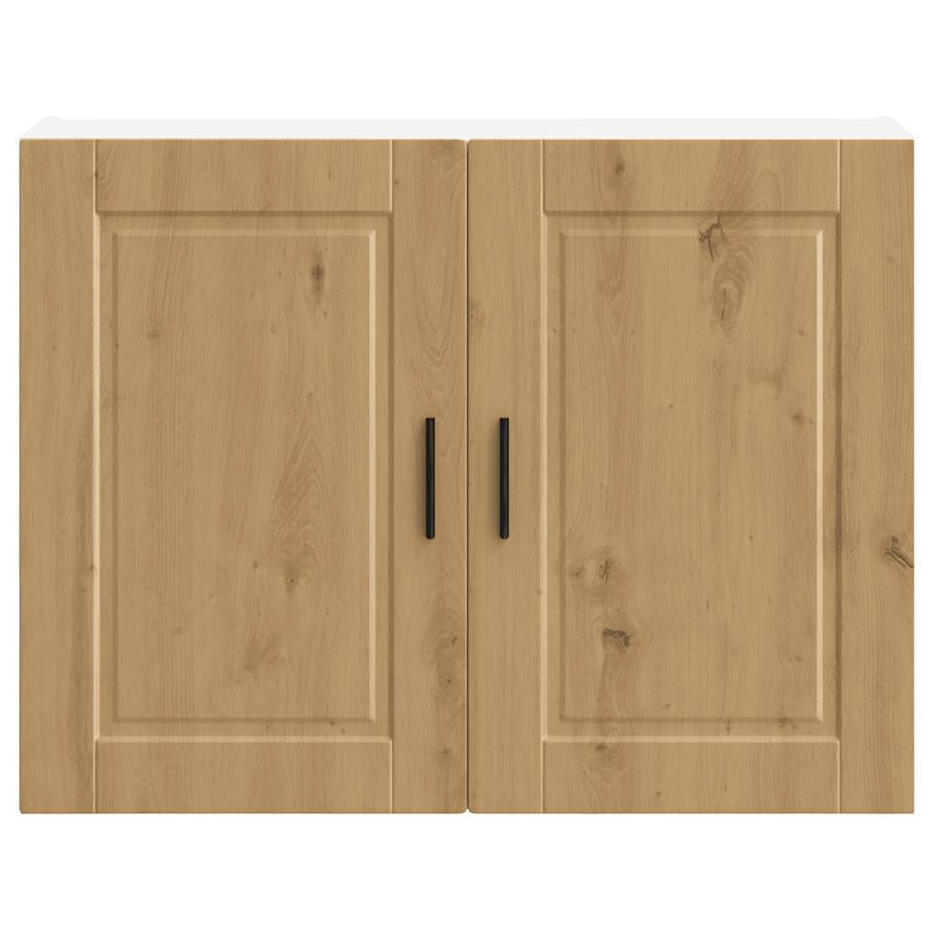 Kitchen Wall Cabinet "Porto" Artisan Oak Engineered Wood
