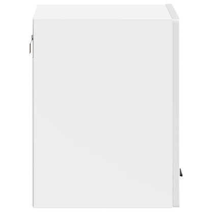 Kitchen Wall Cabinet "Porto" High Gloss White Engineered Wood