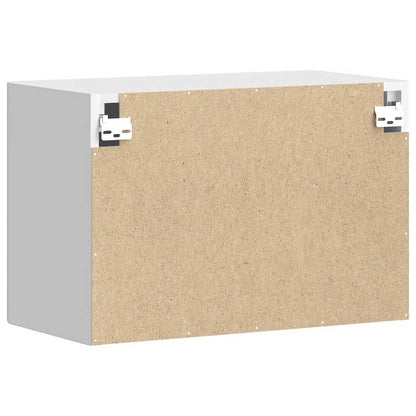 Kitchen Wall Cabinet "Porto" High Gloss White Engineered Wood