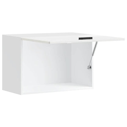 Kitchen Wall Cabinet "Porto" High Gloss White Engineered Wood