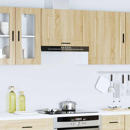 Kitchen Wall Cabinet "Porto" Sonoma Oak Engineered Wood