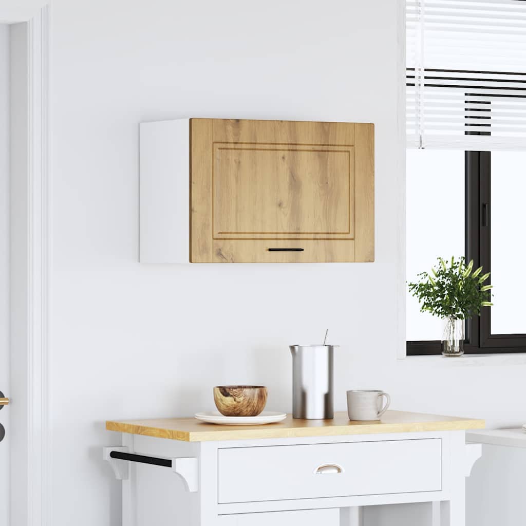 Kitchen Wall Cabinet "Porto" Artisan Oak Engineered Wood