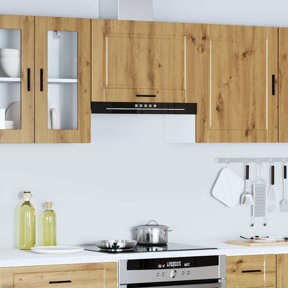 Kitchen Wall Cabinet "Porto" Artisan Oak Engineered Wood