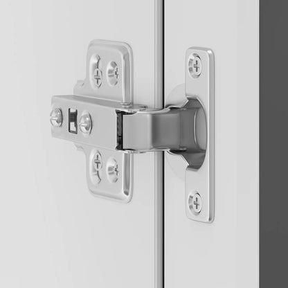 Kitchen Wall Cabinet with Glass Door Porto Black