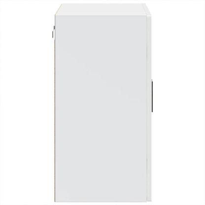 Kitchen Wall Cabinet with Glass Door Porto High Gloss White