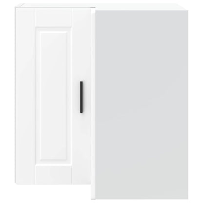 Kitchen Wall Corner Cabinet Porto White Engineered Wood
