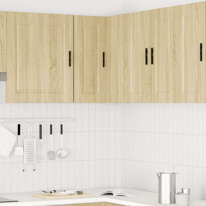 Kitchen Wall Corner Cabinet "Porto" Sonoma Oak Engineered Wood