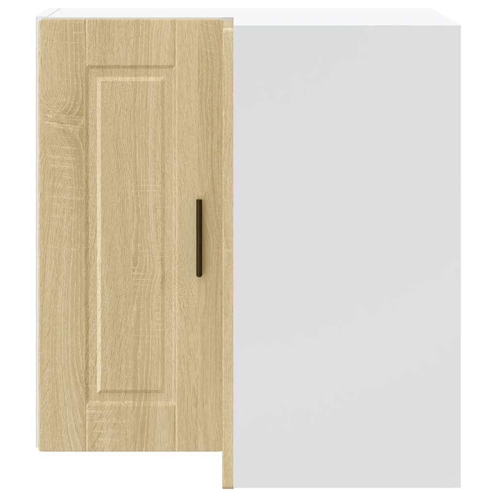 Kitchen Wall Corner Cabinet "Porto" Sonoma Oak Engineered Wood