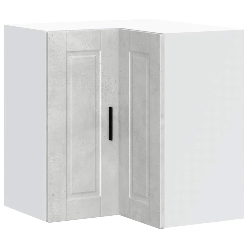Kitchen Wall Corner Cabinet "Porto" Concrete Grey