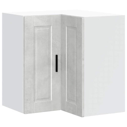 Kitchen Wall Corner Cabinet "Porto" Concrete Grey
