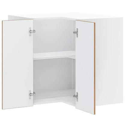 Kitchen Wall Corner Cabinet "Porto" Old Wood Engineered Wood