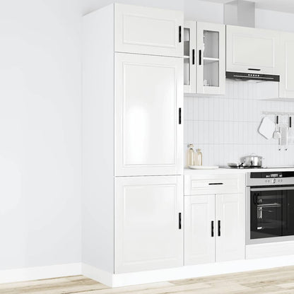 Kitchen Cupboard "Porto" High Gloss White Engineered Wood