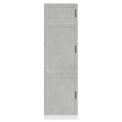 Kitchen Cupboard "Porto" Concrete Grey Engineered Wood