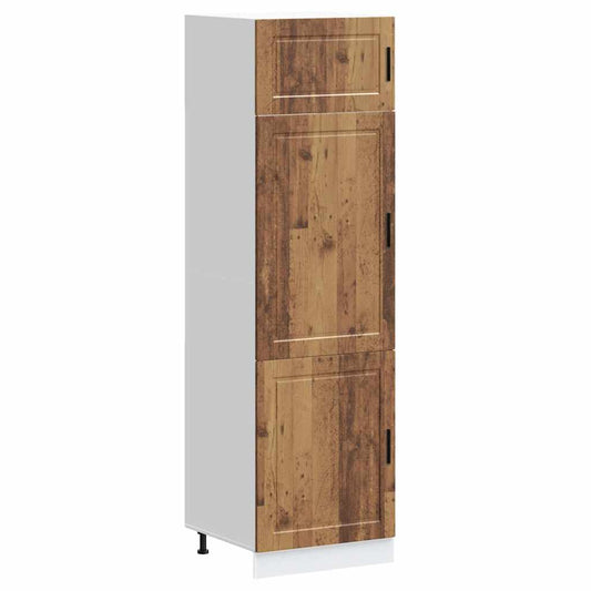 Kitchen Cupboard "Porto" Old Wood Engineered Wood