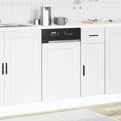 Dishwasher Panel Porto White 45x1,5x57 cm Engineered Wood